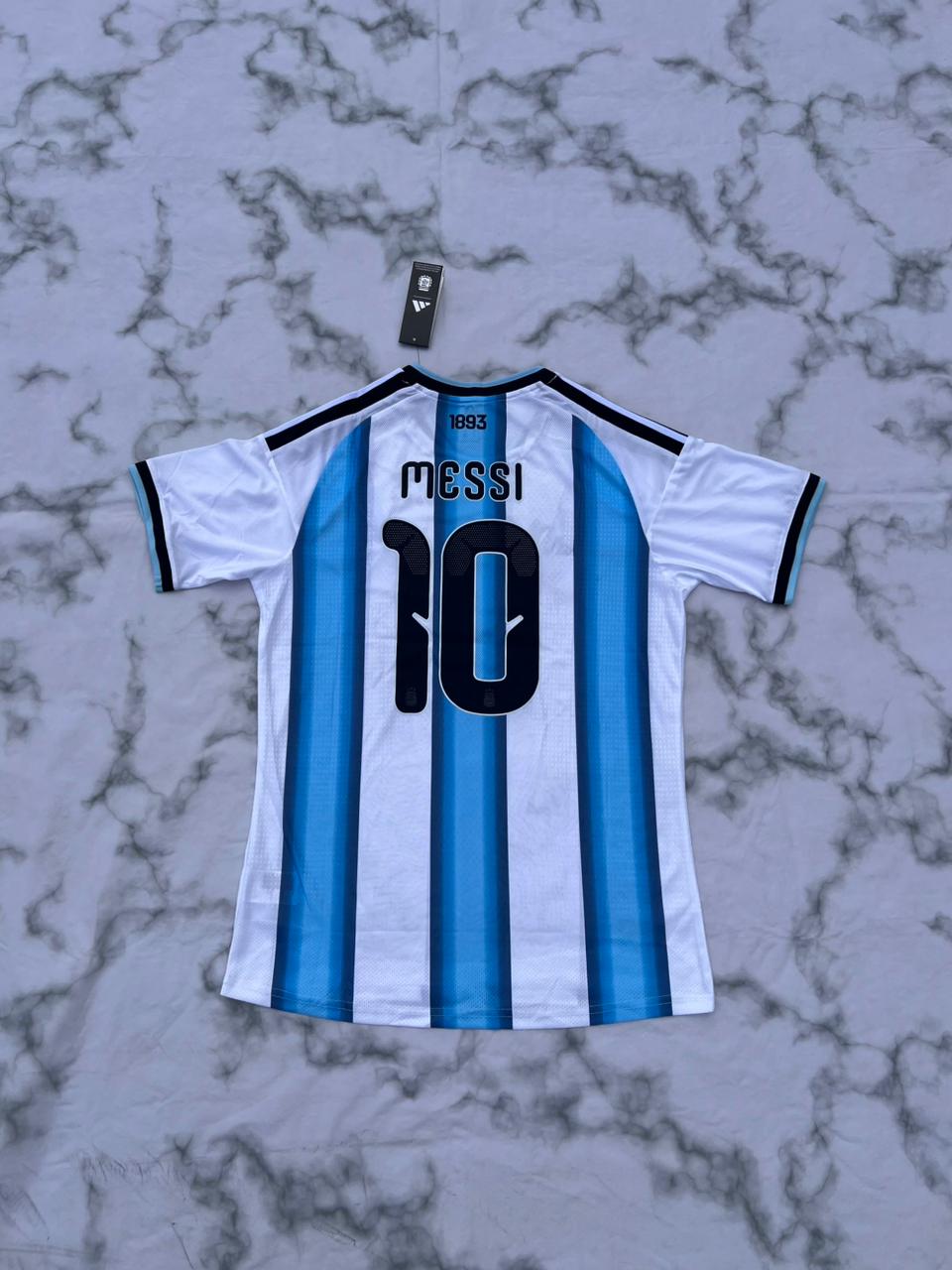 Camiseta Argentina Campeón del Mundo Messi 10 — foto 2