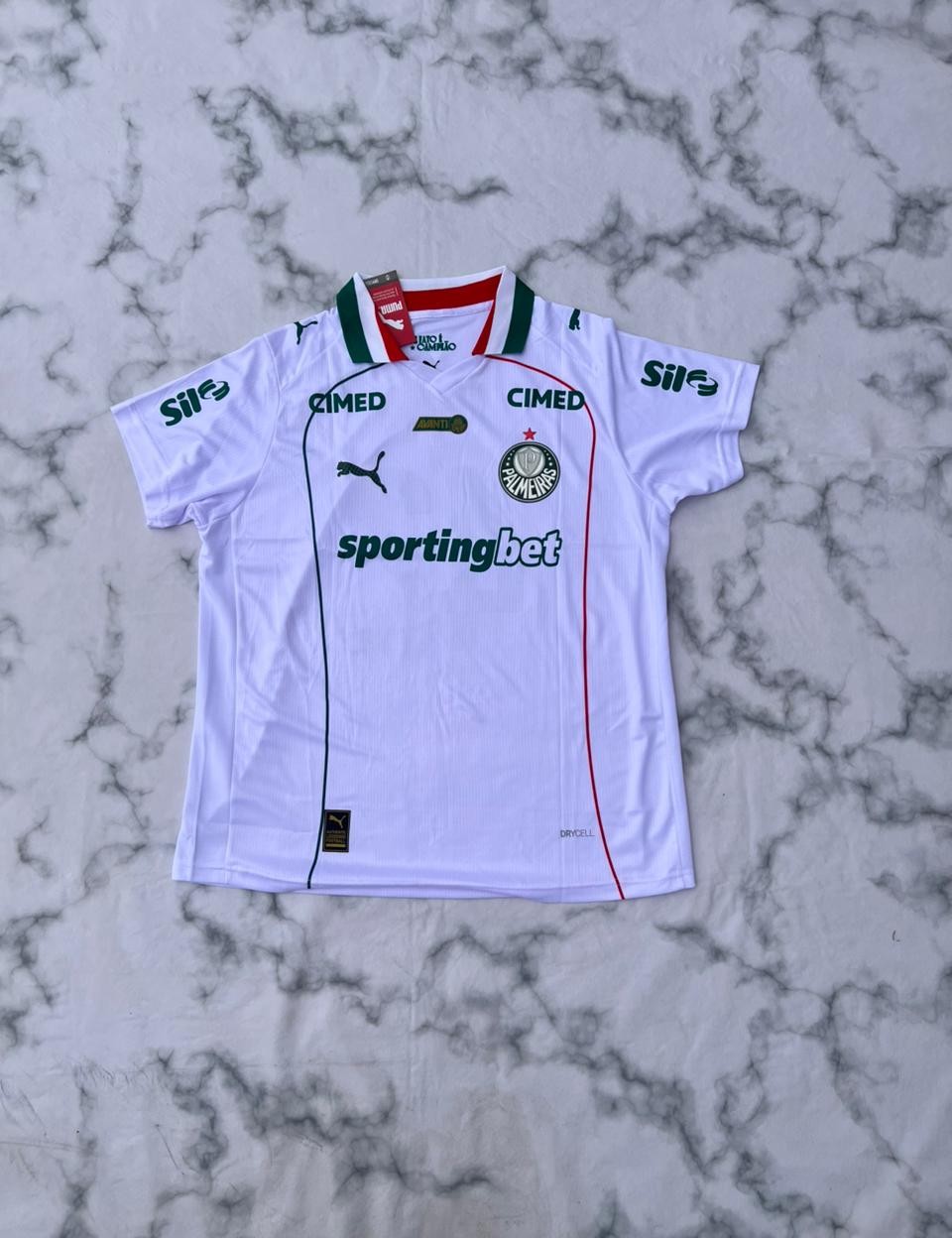 Camiseta Palmeiras Con Dorsal — foto 1