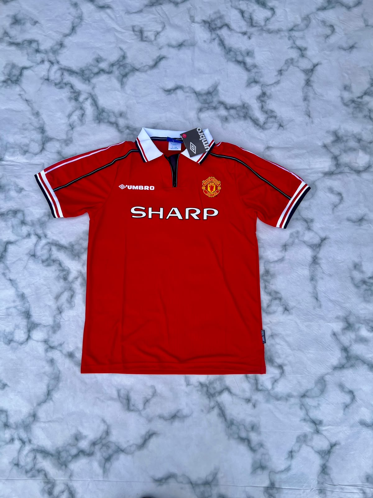 Camiseta Manchester United 1998/99 Retro — foto 1