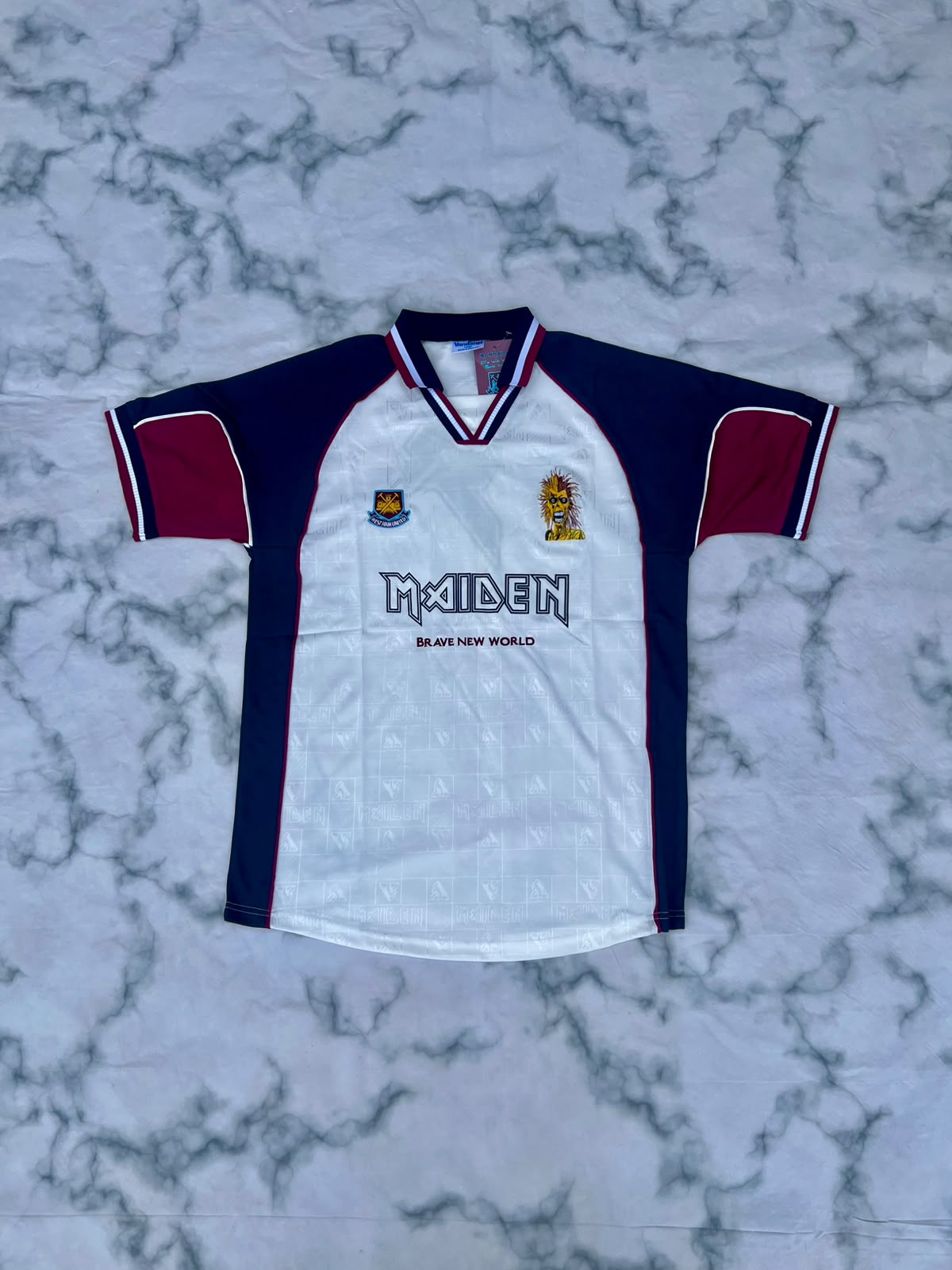 Camiseta West Ham x Iron Maiden 1999 — foto 1
