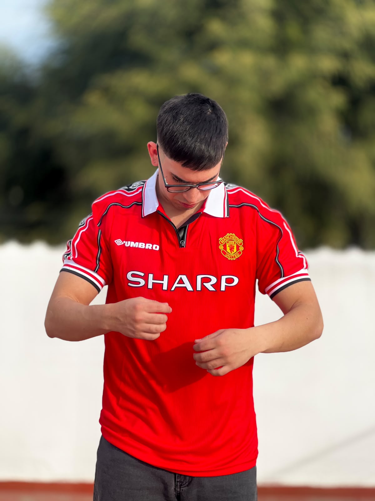 Camiseta Manchester United 1998/99 Retro — foto 2