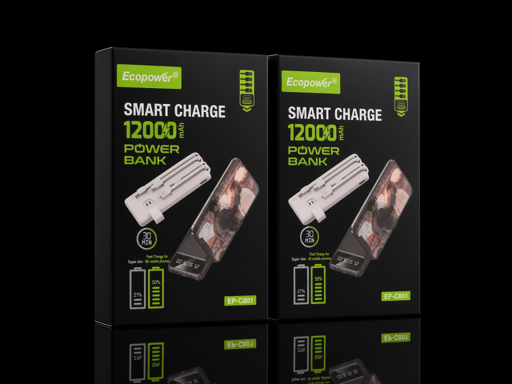 Cargador Portatil Ecopower Smart Charge 12000  — foto 1